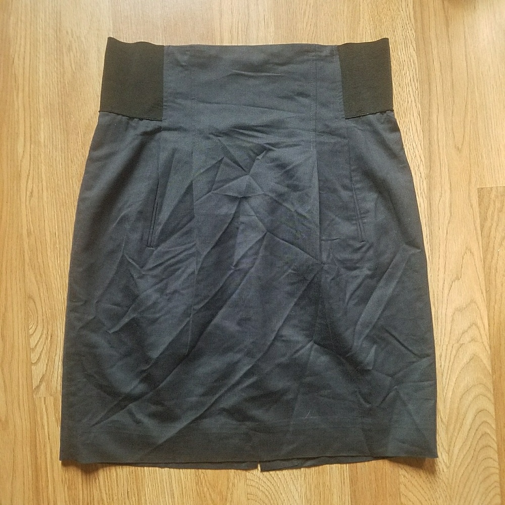 🖤BCBGMAXAZRIA Navy Pocket Pencil Skirt🖤